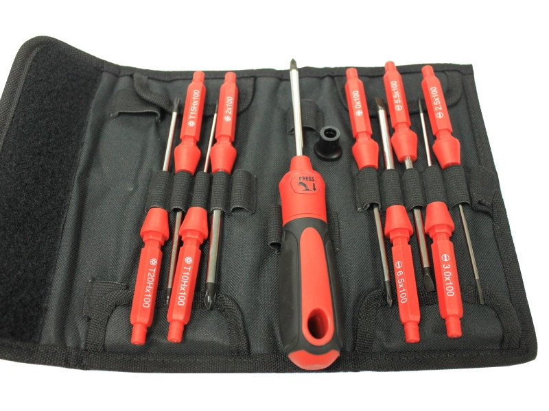 13PCS INTERCHANGEABLE SCREWDRIVER SET